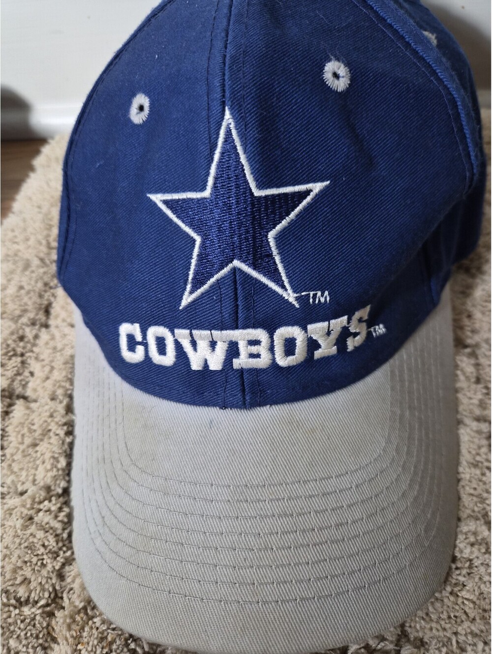 Vintage Dallas Cowboys NFL hat with Coca-Cola branding